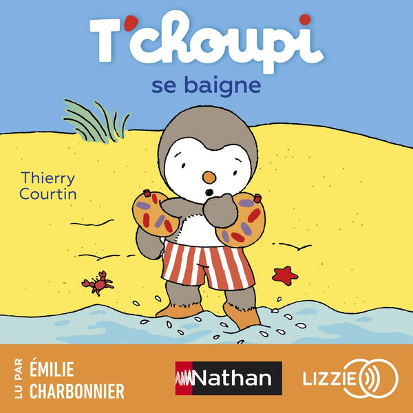 T'choupi se baigne