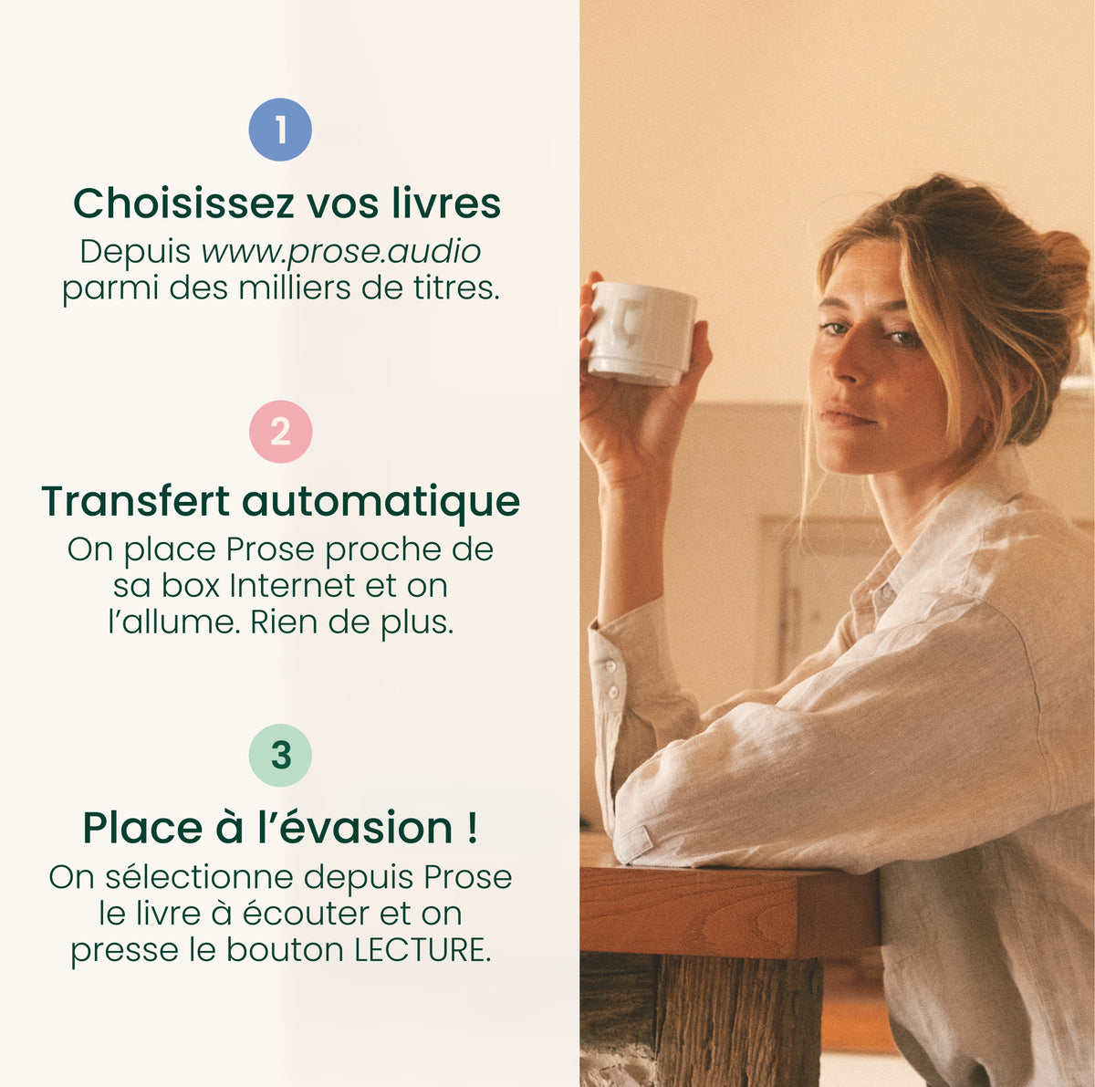 Prose – Lecteur de Livres Audio | Édition Jeunesse