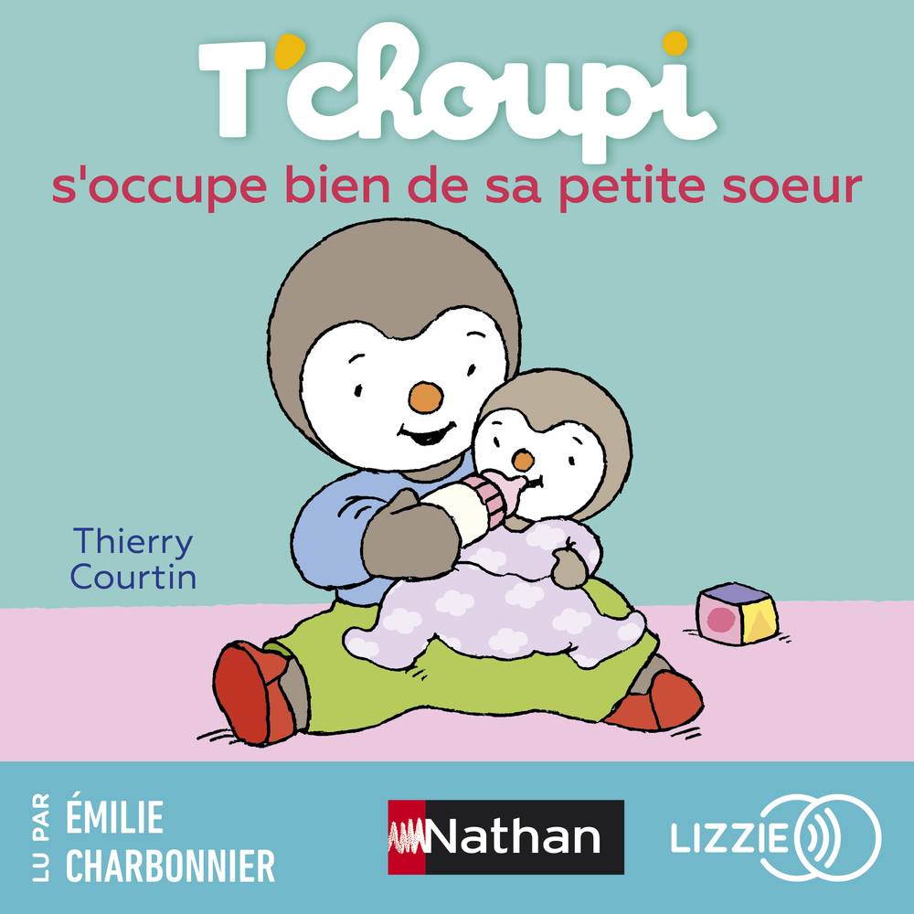 T'choupi s'occupe bien de sa petite soeur