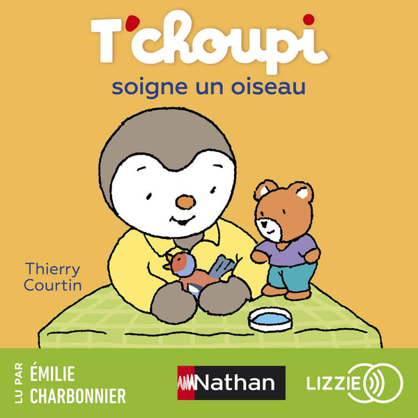 T'choupi soigne un oiseau