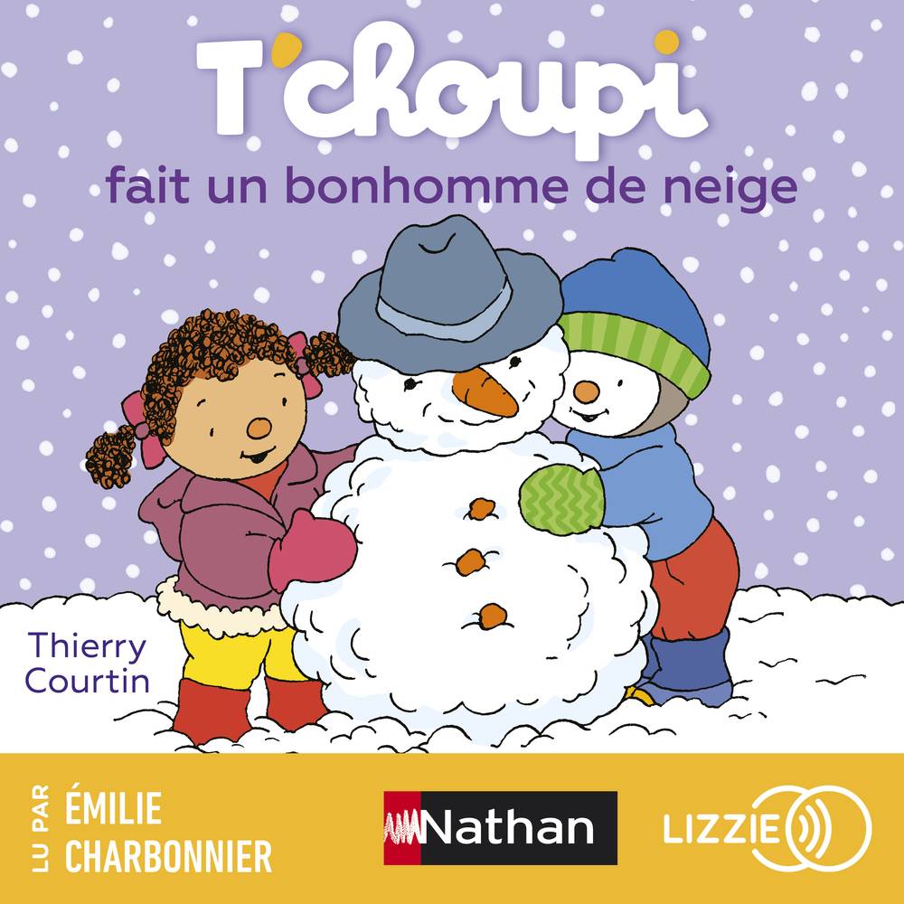 T'choupi fait un bonhomme de neige