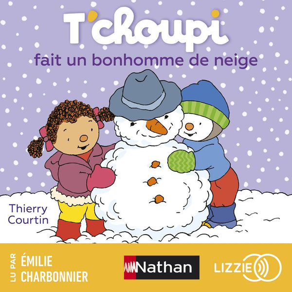 T'choupi fait un bonhomme de neige
